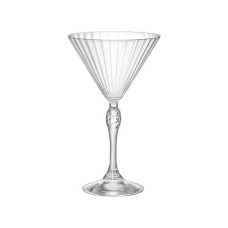 Bormioli Rocco Set of martini glasses America '20s, 245ml, h180mm, 6pcs, glass, transparent (122142BB9021990)