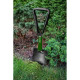 Verto Scoop shovel, metal handle D-shaped, 58cm, 0.96kg (15G075)