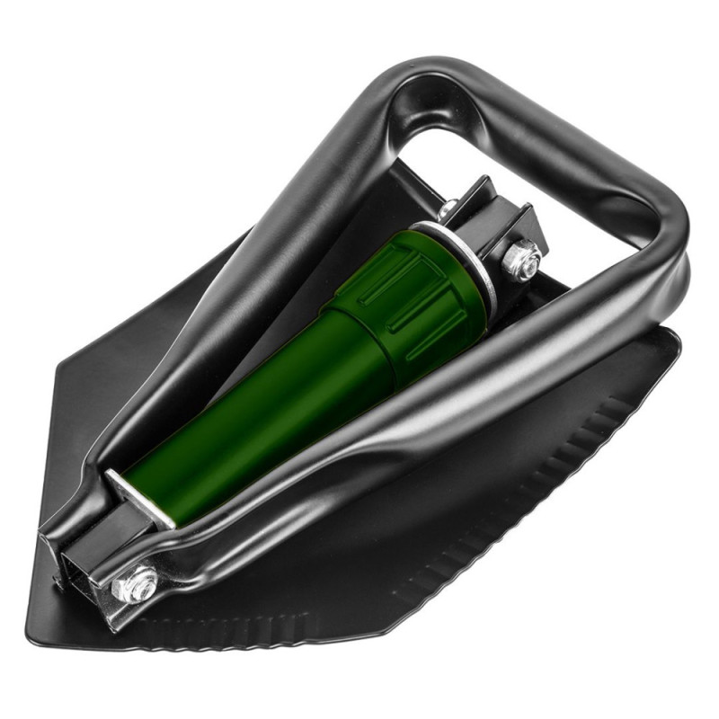 Verto Scoop shovel, metal handle D-shaped, 58cm, 0.96kg (15G075)