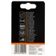 Neo Tools Bits, set of 5 pcs, 1/4 , percussion, SL6x50mm, steel S2 (09-581)