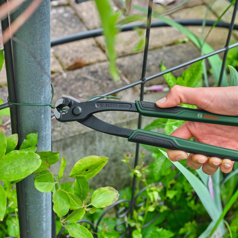 Bosch end nippers, 225 mm, CrV steel (1.600.A02.Z9X)