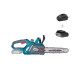 Könner & Söhnen Kit KS CS20V-12 cordless chainsaw, 20V battery charger, 20V lithium battery KS 20V2-1 (KSCS20V-12SET)
