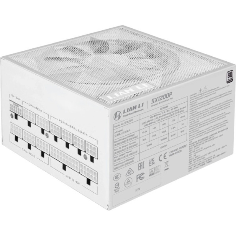 Блок питания Lian Li 1200W SX1200P White (G9P.SX1200P.W000.EU)