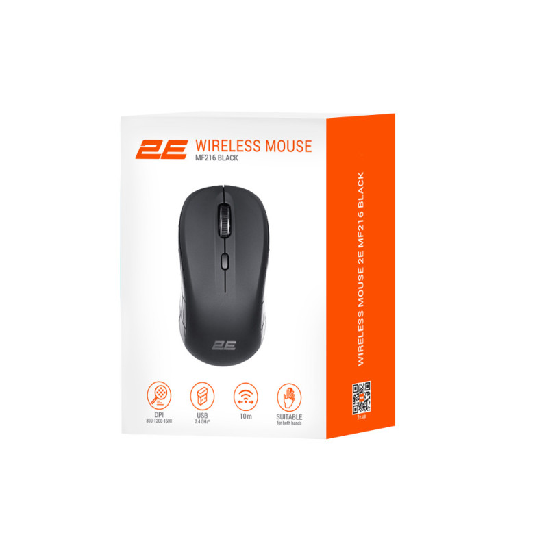 2E Mouse MF216 WL Black (2E-MF216WB)