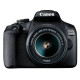 Canon Цифр. фотокамера зеркальная EOS 2000D + объектив 18-55 IS II (2728C008)