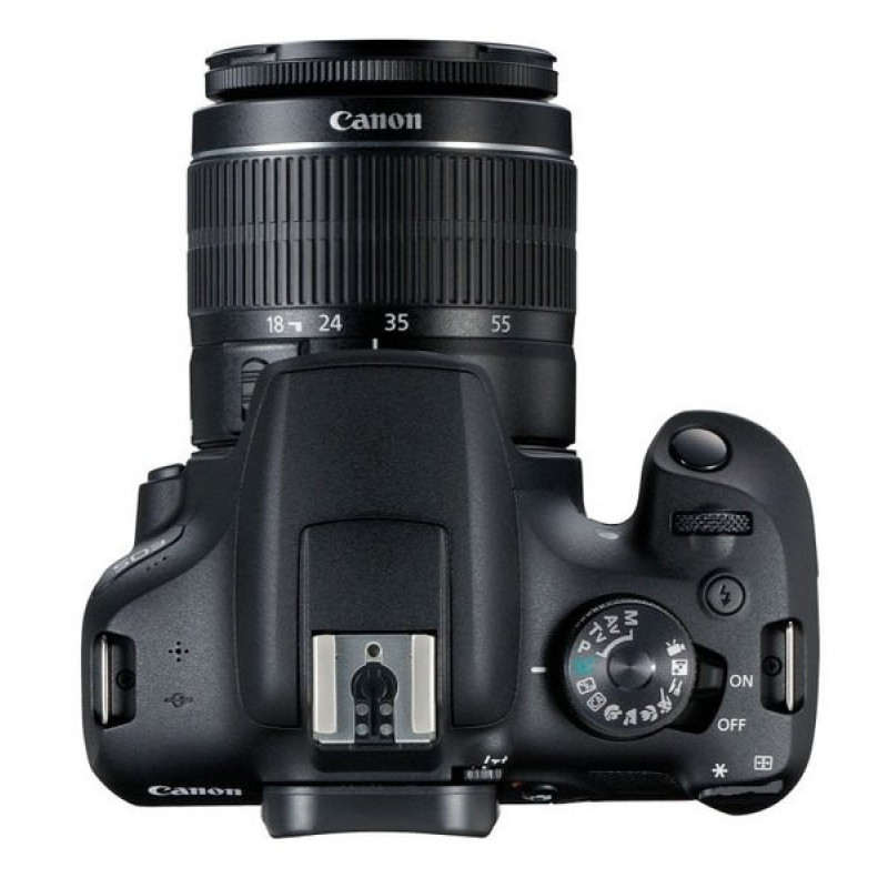 Canon Цифр. фотокамера зеркальная EOS 2000D + объектив 18-55 IS II (2728C008)