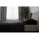 ARDESTO Простынь Mix&Match Premium, 180х240см, 100% хлопок, сатин, черный (ART1824FSL)