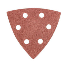 Graphite Шліфувальний папір на липучці тип DELTA[Sanding attachment, 5 pcs, with Velcro, type DELTA 93x93mm, K100] (55H766)
