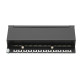 Digitus Desktop CAT 6A Patch Panel, shielded Class EA, 12-port RJ45, 8P8C, LSA (DN-91612SD-EA)