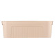 ARDESTO Storage box with lid 45.5х31х14cm, 13l, plastic PP, beige (ARHC2513B)