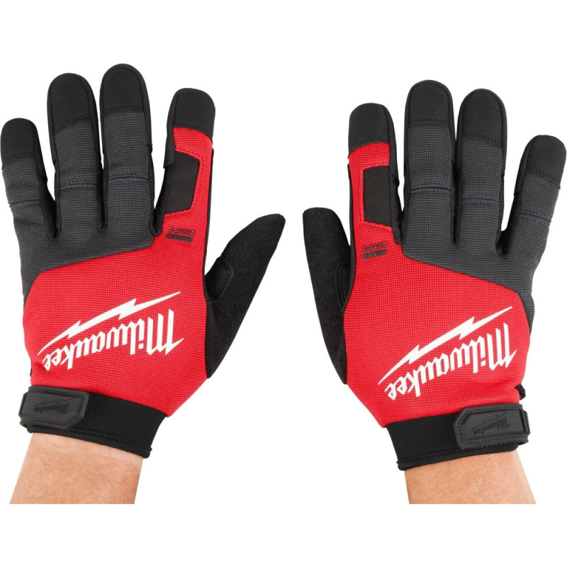 Milwaukee PERFORMANCE work gloves, polyester/spandex/nitrile, size 10/XL, black (4932498499)