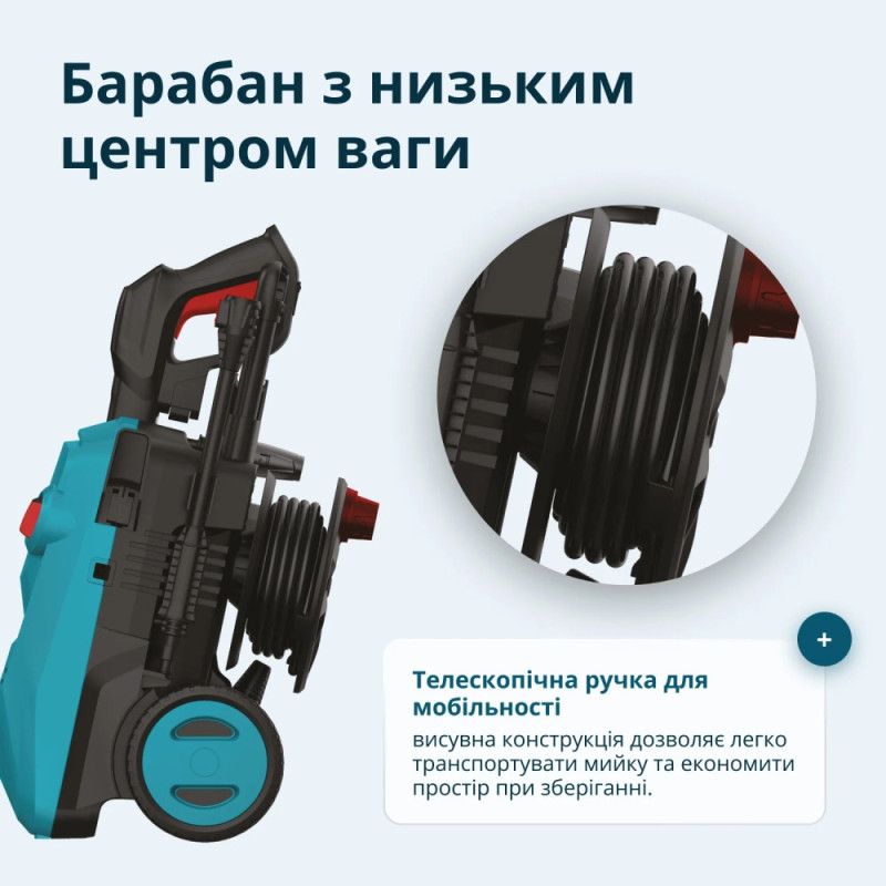 Könner & Söhnen Konner&Sohnen KS PW145V high pressure washer 1800W 100-145bar 330l/h hose 7m 9.2kg (KSPW145V)