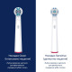 Beurer Toothbrush attachment TB_30/50_S_8, 8 pcs in a set, white