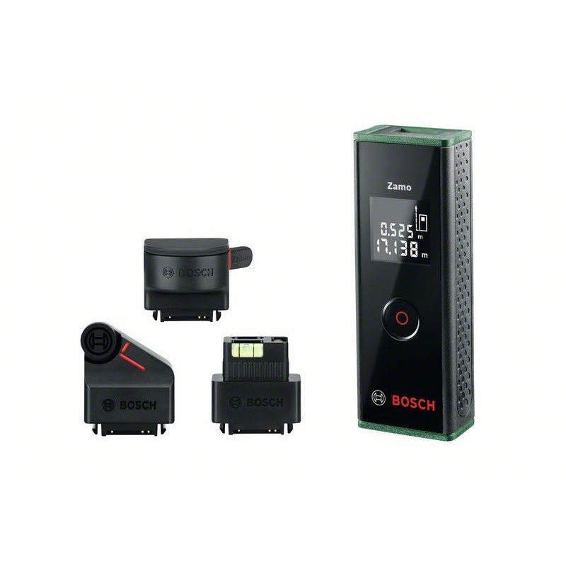 Bosch Laser rangefinder Zamo SET, 0.15–20m, ±3mm, + 3 adapters (0.603.672.701)