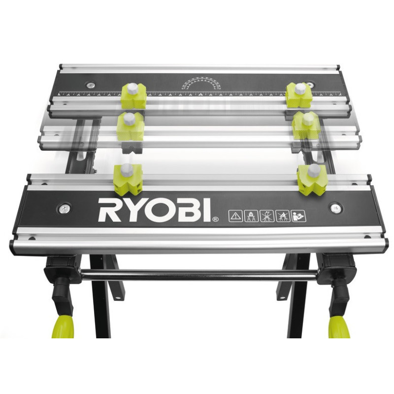 Ryobi Folding workbench RWB03 600x570x760mm load up to 100kg 12.5kg (5133001780)