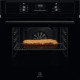 Electrolux Духовой шкаф электрический, 65л, A, дисплей, конвекция, черный (EOF3H40BK)
