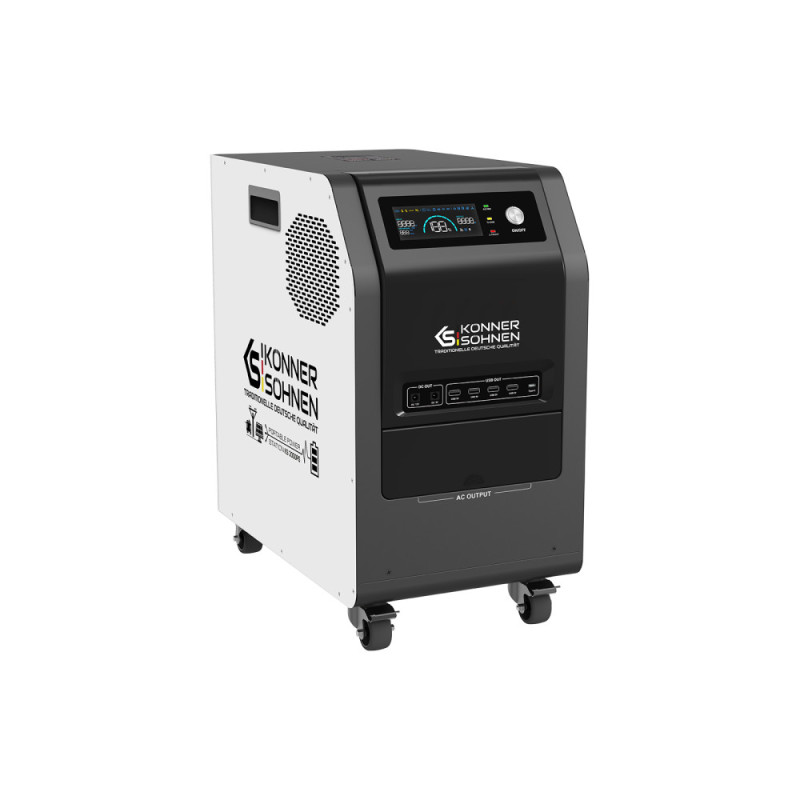 Könner & Söhnen Портативная электростанция KS 3000PS, 3000Вт, 3200Вт·ч, LifePo4, 37кг (KS3000PS)