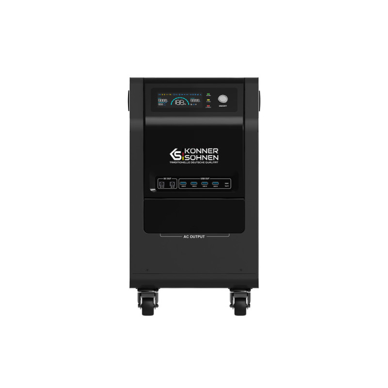 Könner & Söhnen Портативная электростанция KS 3000PS, 3000Вт, 3200Вт·ч, LifePo4, 37кг (KS3000PS)