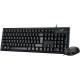 Genius Комплект клавиатура и мышь Genius KM-100SE, AI, EN/UKR, черный (31330009410)