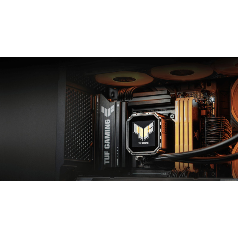 ASUS Система рідинного охолодження ASUS TUF GAMING LC III 360 ARGB LCD Intel LGA 1700, 1200, 1851, AMD AM4, AM5 ARGB LCD 90RC01A1-B0EAY0