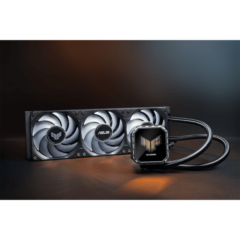 ASUS Система рідинного охолодження ASUS TUF GAMING LC III 360 ARGB LCD Intel LGA 1700, 1200, 1851, AMD AM4, AM5 ARGB LCD 90RC01A1-B0EAY0