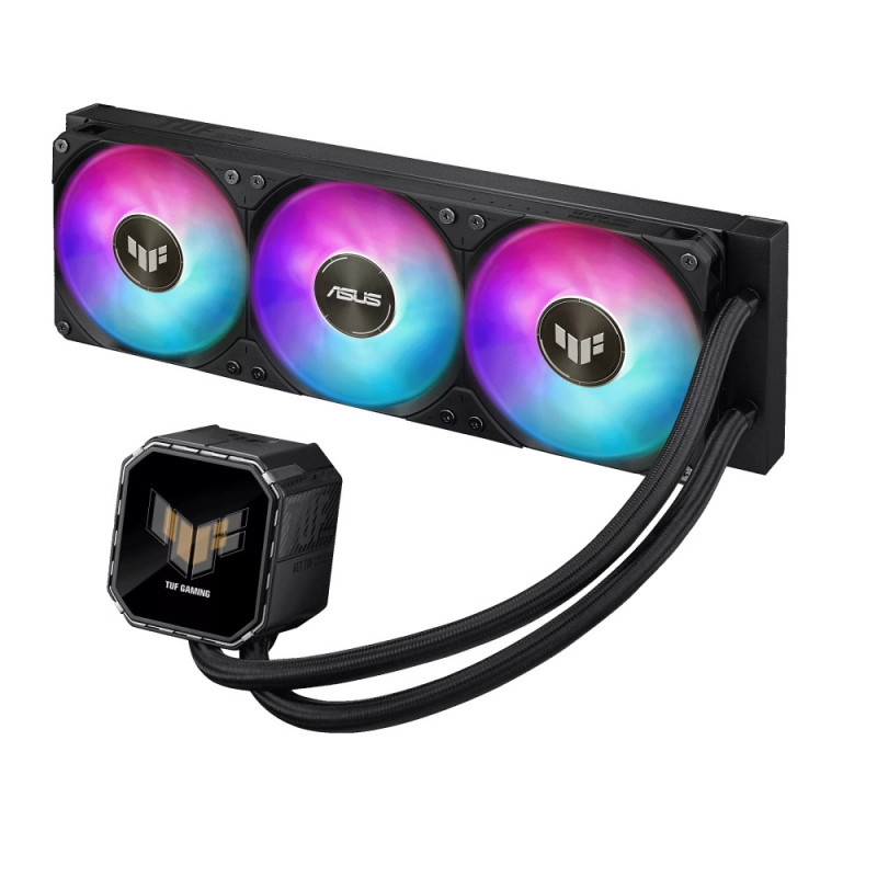 ASUS Система рідинного охолодження ASUS TUF GAMING LC III 360 ARGB LCD Intel LGA 1700, 1200, 1851, AMD AM4, AM5 ARGB LCD 90RC01A1-B0EAY0