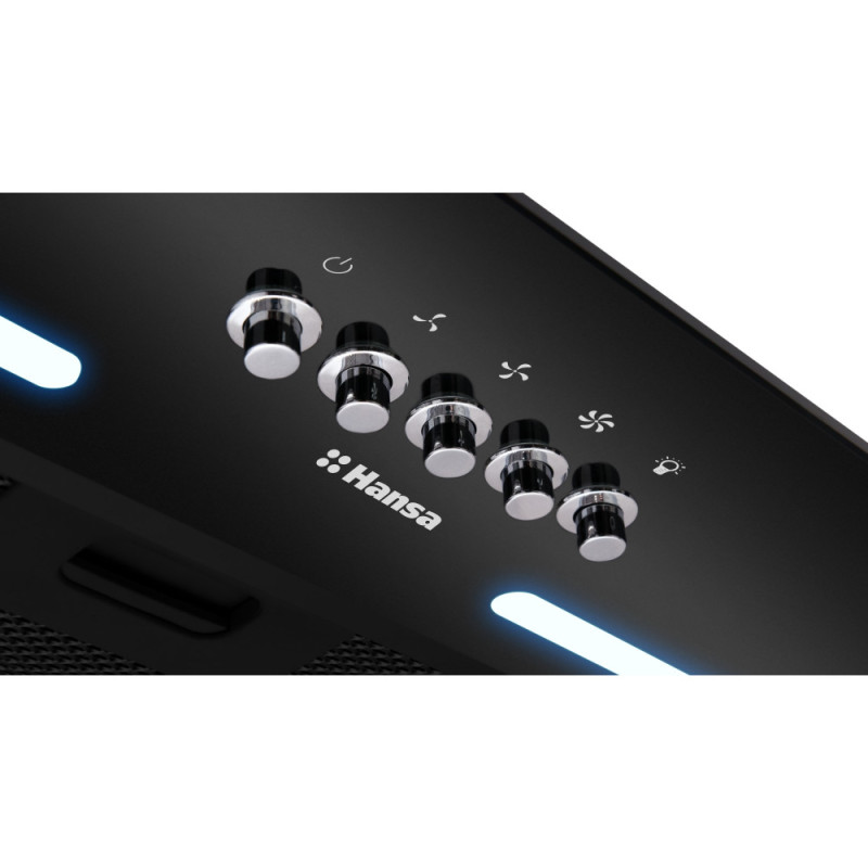 Hansa Витяжка вбудована, 55см, 400м.куб/год., чорна (OMP6251BGH)