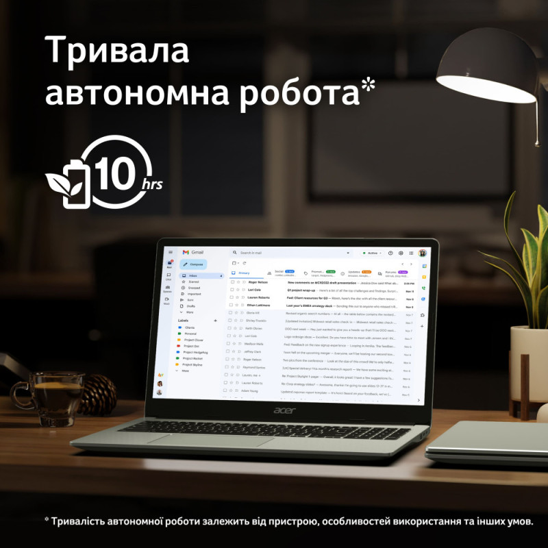 Acer Chromebook CB315-4HT 15  FHD IPS Touch, Intel P N6000, 8GB, F128GB, UMA, ChromeOS, Pure Silver (NX.KBAEU.002)