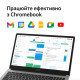 Acer Chromebook CB315-4HT 15  FHD IPS Touch, Intel P N6000, 8GB, F128GB, UMA, ChromeOS, Pure Silver (NX.KBAEU.002)