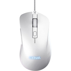 Trust Mouse GXT924 YBAR+, USB-A, White