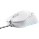 Trust Mouse GXT924 YBAR+, USB-A, White