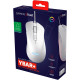 Trust Mouse GXT924 YBAR+, USB-A, White