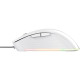 Trust Mouse GXT924 YBAR+, USB-A, White