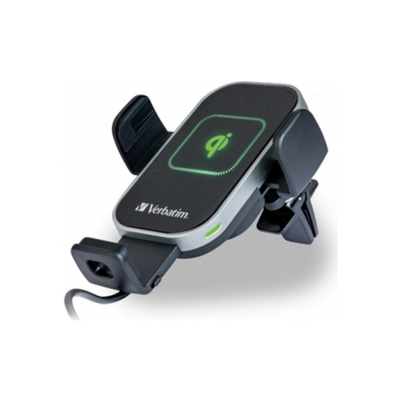 Универсальный автодержатель Verbatim FWC-02 with Qi Fast Wireless Car Charger (49553)