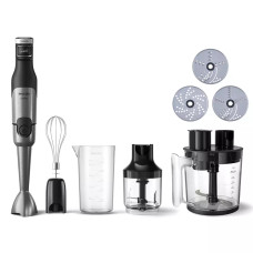 Philips Blender submersible Series 5000, 1200W, 5in1, chopper, graters, black (HR2685/00)