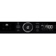 Whirlpool Microwave oven built-in, 31L, electronic control, 1000W, grill, display, black (AMW731/NB)