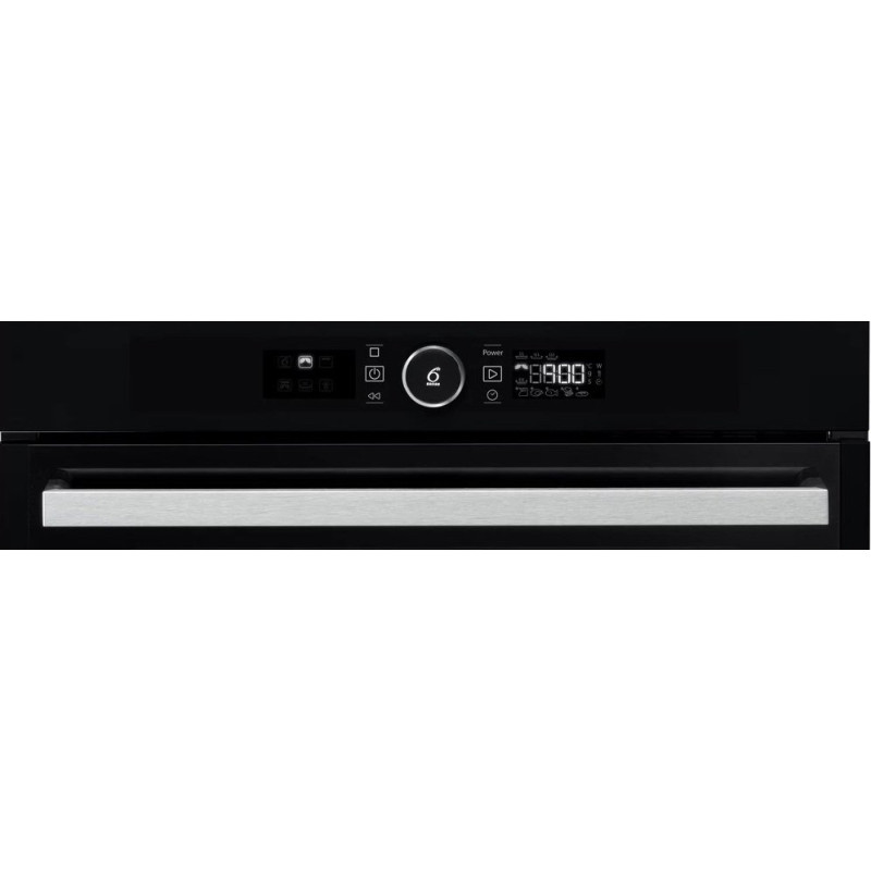 Whirlpool Microwave oven built-in, 31L, electronic control, 1000W, grill, display, black (AMW731/NB)
