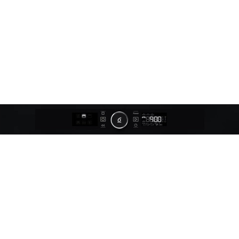 Whirlpool Microwave oven built-in, 31L, electronic control, 1000W, grill, display, black (AMW731/NB)