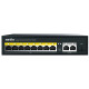 Netis Комутатор P110GH 8xFE PoE, 3xGE (2xUplink, 1xSFP), 120Вт, Некерований
