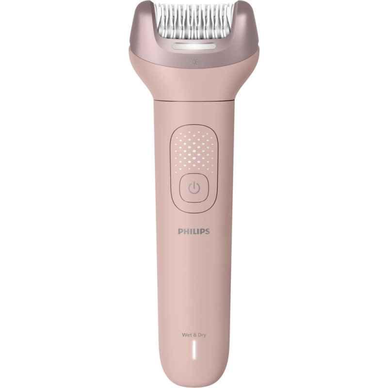 Philips Епілятор Philips Series 9000 дисковий, аккумул., пінцет.-32, волог.+сух., насадок-4, футляр, рожевий (BRE718/00)