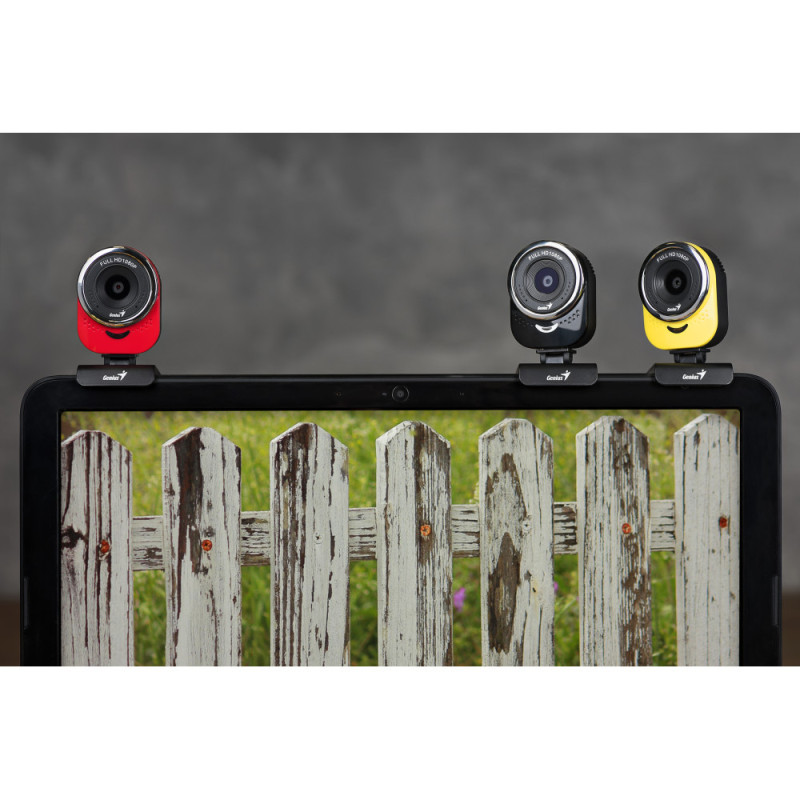 Genius Webcamera Qcam-6000, FullHD, 30fps, manual focus, black (32200002407)