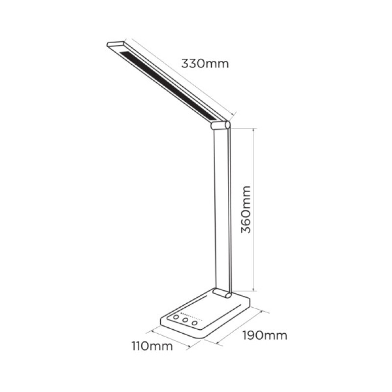 Настольная лампа ELM Rodeo Primo-10W 3000-6000K (27-0003)