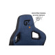 Кресло игровое GT Racer X-8005 Dark Blue/Black