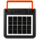 Акустическая система NEWVEW NV-9218 Solar Panel/BT/USB/TF/FM Orange (NWVW-NV-9218-OR)