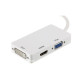 Порт-репликатор PowerPlant mini Display Port — HDMI, DVI, VGA (3 в 1) (CA910946)