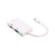 Порт-репликатор PowerPlant mini Display Port — HDMI, DVI, VGA (3 в 1) (CA910946)