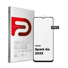 Стекло защитное Armorstandart Pro TECNO Spark Go 2023 (BF7) Black (ARM67166)