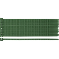 Neo Tools Cable Tie, 50pcs, plastic, 4.8x160mm, green (15-979)