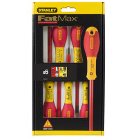 Stanley Набор отверток 6 ед. изолированых FatMax (+)PH (0-65-441)