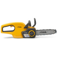 Stiga Пила ланцюгова акумуляторна STIGA CS100eKit 20В акб 1х4А·год 14.5м/с 3/8  шина 25.4см ЗП 4.92кг (CS100EKIT)